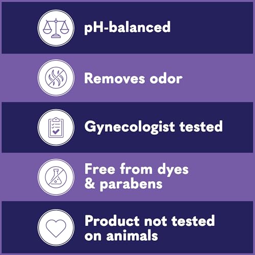 Summer's Eve Lavender Night-time Daily Refreshing All Over Feminine Body Wash, Removes Odor, Feminine Wash pH Balanced, 12 fl oz