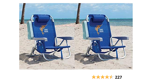 Tommy Bahama 2 Backpack Beach Chairs : Amazon.es: Deportes y ...