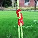 TRIWONDER Guyline Cord Adjuster Rope Tensioner Tent Guy Line Paracord Tightener Loop Alien Aluminum Alloy for Camping Hiking (Red - 12 Pack)