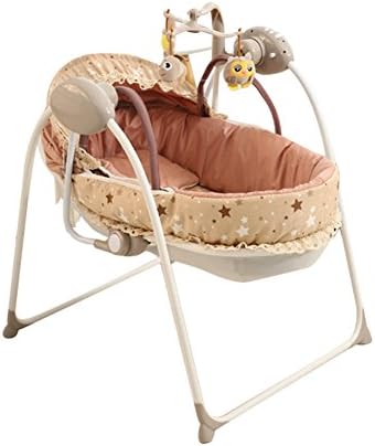 Sleeping basket Flash- Multifunction Electric cradle bed/Baby Baby cot/baby Shaker Newborn Automatic shaker intelligent Sleeping bed (Color : Package A)
