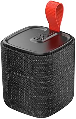 Altoparlante Bluetooth portatile, mini altoparlante senza fili formato compatto, design alla moda, fino a 8 ore di autonomia, resistente alle proiezioni di acqua IPX4, nero, 571078