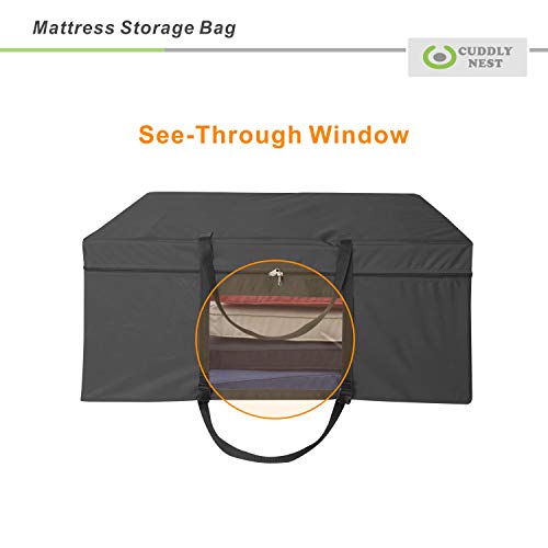 Cuddly Nest Folding Mattress Storage Bag Heavy Duty Carry Case for