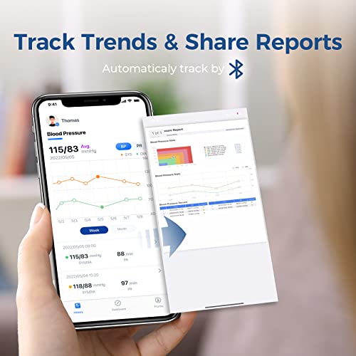 Checkme BP2A Blood Pressure Monitor for Home Use Upper Arm Bluetooth