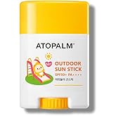 ATOPALM Outdoor Sun Stick SPF50+ PA++++ 21g | Non-Greasy Matte Mineral Sunscreen | Soothing Skin Care | Facial Moisturizer with SPF | Korean Sun Protection