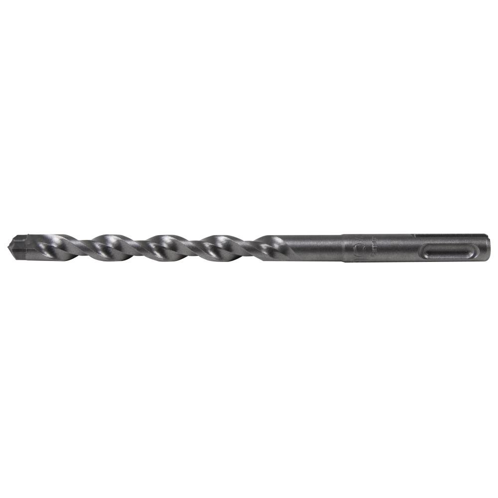 Ruko Tungsten Carbide SDS-Plus Hammer Drill Bit with 3 Cutters, Bright Finish, 10.0 mm Diameter, 110.0 mm Length, R213100