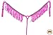 HILASON Pink Horse Breast Collar Flat Braided Paracord Crystal Fringesthumb 3