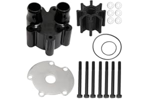 Aynaxcol Water Pump Impeller Kit 46-807151A14 Impeller Water Pump Repair Kit Replacement for Mercury Bravo 1 Bravo 2 Bravo 3 
