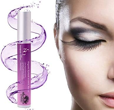 NutraQuench Eyelash Growth Serum Organic Lash Enhancer | Lash Boost, Quench & Nourish | Natural Longer Thicker Fuller Lashes 5ml