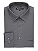 Marquis Men's Slim Fit Dress Shirt - Charcoal,2X-Large 17-17.5 Neck 34/35 Sleeve