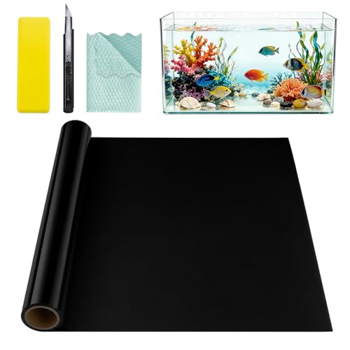 FreeNook Static Cling Aquarium Background