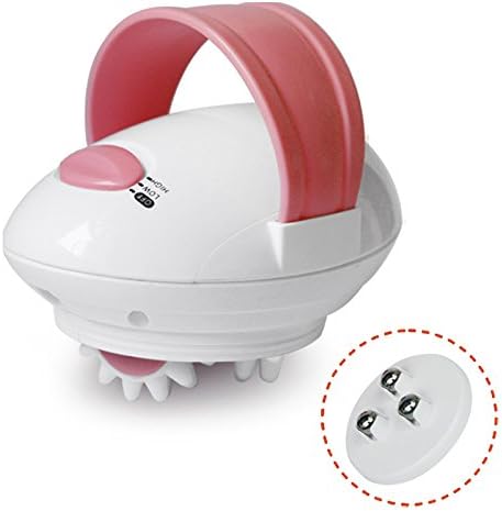 Amazon Co Jp Liebeye マッサージ ハンドヘルド フルボディ スリムマッサージャー アンチセルライト電動ローラー 顔 脚 腕 腰部 お尻 ピンク ホーム キッチン