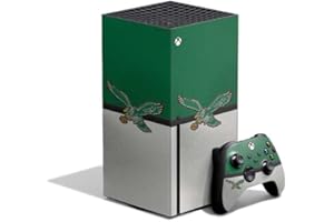 Skinit Decal Gaming Skin Compatible with Xbox Series X Bundle - Officially Licensed NFL Philadelphia Eagles Vintage Design