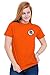 Brisco Brands Goku Vegeta Kai Symbol Master Anime Show T Shirt Tee Orange