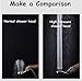 Shower Head for Dry Skin & Hair High Pressure Water Saving Ionic Handheld Showerhead 300 Holes by Homepapa (shower head)