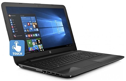 HP 15.6 inch HD Touchscreen Laptop PC, Intel Core i3-7100U Dual-Core, 8GB DDR4, 1TB HDD, DVD RW, Media Reader, Webcam, Windows 10, Jet Black