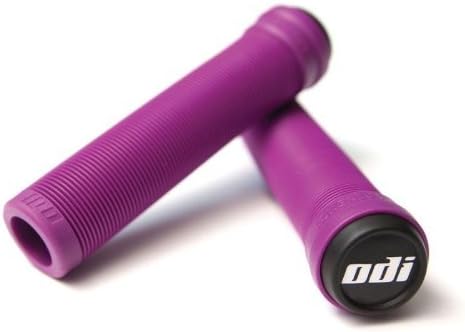 purple bike grips