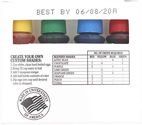 Hobbyland Assorted Food Coloring Liquid Set (Red, Yellow, Blue, Green.3 fl oz Bottles) - Thumbnail 2