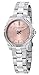 Stuhrling Original Women's 408LL.02 "Symphony" Swiss Quartz Swarovski Crystal-Accented Pink Dial Watch