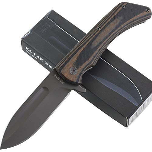 KABAR KNIVES,INC 3066 Mark 98 Folder, Black, One Size Pricepulse