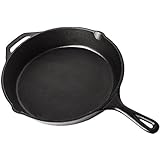 Pre Seasoned Cast Iron Skillet (12.5 inch) by Utopia Kitchen