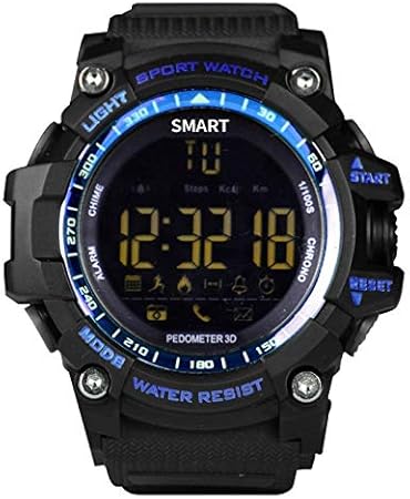 Brigmton BWATCH-G1 SmartWatch IP67, Azul: Amazon.es: Electrónica