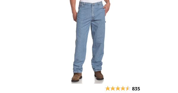 Amazon.com: Wrangler Jeans de ajuste de carpintero para hombre : Ropa,  Zapatos y Joyería