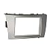 Metra 95-8218S Double DIN Dash Installation Kit for Select 2007-2011 Toyota Camry Vehicle (Silver) primary