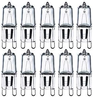 x 10 YiFeng G9 25w Clear Dimmable Halogen Capsule Light Bulbs 220-240v - Image 3