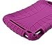 iPad Mini 4 Case, iXCC Shockproof Silicone Protective Rubber Soft Gel Case Cover [Drop Proof, Kids Proof, Shock Proof, Anti slip] - Purple