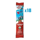 CLIF KID ZFRUIT - Organic Fruit Rope - Strawberry Flavor - (0.7 Ounce Rope, 18 Count)