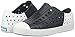 Native Shoes Unisex-Child Jefferson-K Slip-On, Jiffy Black/Shell White Block, 8 M US Toddler