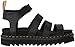 Dr. Martens Women's Vegan Blaire, Black Felix Rub Off, 10 Women/9 Men