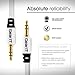 3.5mm Audio Cable Male to Male, GearIt (25 Feet/7.62 Meters) 3.5 mm M/M Auxiliary Stereo Audio Connectors White
