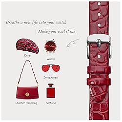 BISONSTRAP Leather Watch Straps, Soft Replacement