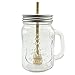 Zoie + Chloe Honey Mason Jar with Bamboo Dipper - 16oz