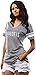 NBA Women's Every Minute Counts Short Sleeve Notch Neck Tee