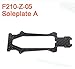 Walkera F210 RC Quadcopter Racing Drone Spare Parts: Soleplate A F210-Z-05 + Left / Right Side Panel F210-Z-07/08 + Support Frame F210-Z-13