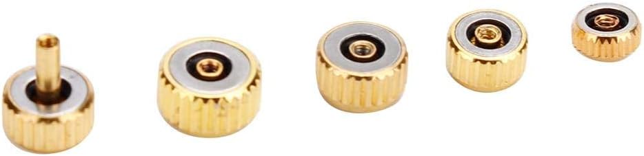 Watch Crown, Stainless Steel Watch Crown Spring Bar Set Watch Repairing Tool Accessory: Home & Kitchen
