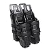 Tactical Pistol Mag Pouch Magazine Bag Holster Fast Mag Pistol2 5.56 M41 Attach Molle System BK