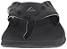 Reef Men's Fanning Prints Sandal, Black/Black Plaid, 11 M US