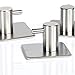 Towel Hook Self Adhesive SUS 304 Stainless Steel Brushed Nickel Bathroom Kitchen Robe Organizer (2-Pack)