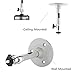 MyJell Universal Ceiling Wall Mount Projector Bracket Holder Aluminium 5KG Capacity for Mini Projector Camera (13.5cm, Silver)