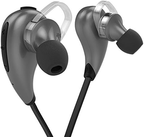 Bluetooth earphone S330 Fashion Runner wireless headset sport headphone with mic noise cancellation by Amazing4use with...(Black)