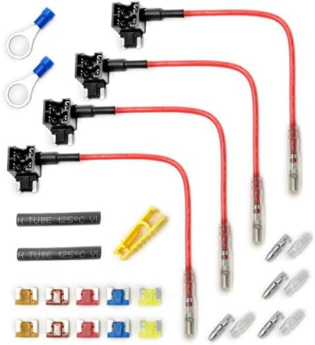 Add-a-Circuit Fuse Tap in Piggy Back Fuse Holder 12/24V (4x Low Profile Mini Blade)