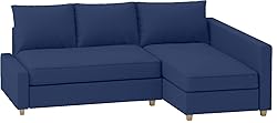 Durable Polyester Flax Friheten Sleeper Sofa Cover