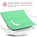 MoKo Case Fit iPad 2/3/4 - Ultra Lightweight Slim Smart Shell Stand Cover with Translucent Frosted Back Protector Fit iPad 2/The New iPad 3 (3rd Gen)/iPad 4, Mint Green (with Auto Wake/Sleep)