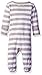 L'ovedbaby Unisex Baby Organic Snap Footie (Pumpkin, 9-12m)