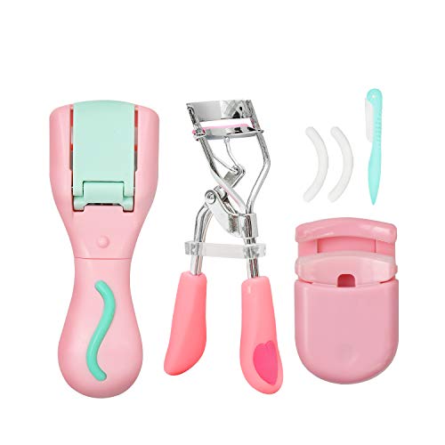 Eyelash Curler, 3 Different Size Mini Portable Eyelash Curlers Kit,with