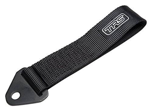 Trs-Motorsport As-Schwarz Original TRS Loop, Universal Towing Loop Towing, Eye Racing Black Tow Hook JDM Tuning