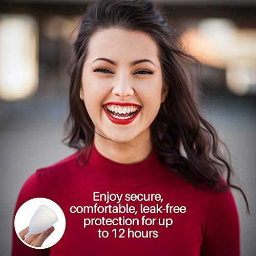Menstrual Cup Reusable Period Cup MedicalGrade Silicone Soft and